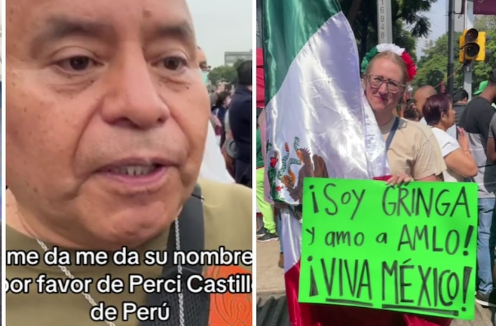 Extranjeros se conmueven al despedirse de AMLO